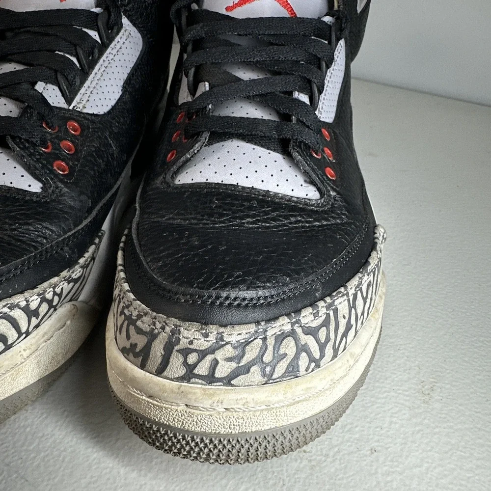Size 9.5 - Jordan 3 Retro OG Mid Black Cement‎ ( 854262-001)